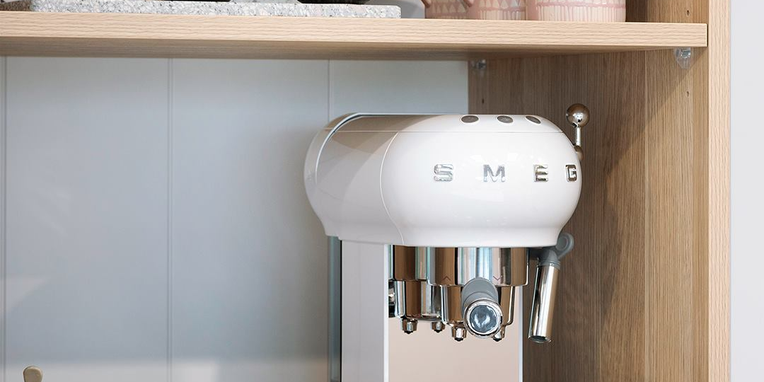 Elevate with Smeg Coffee Machines