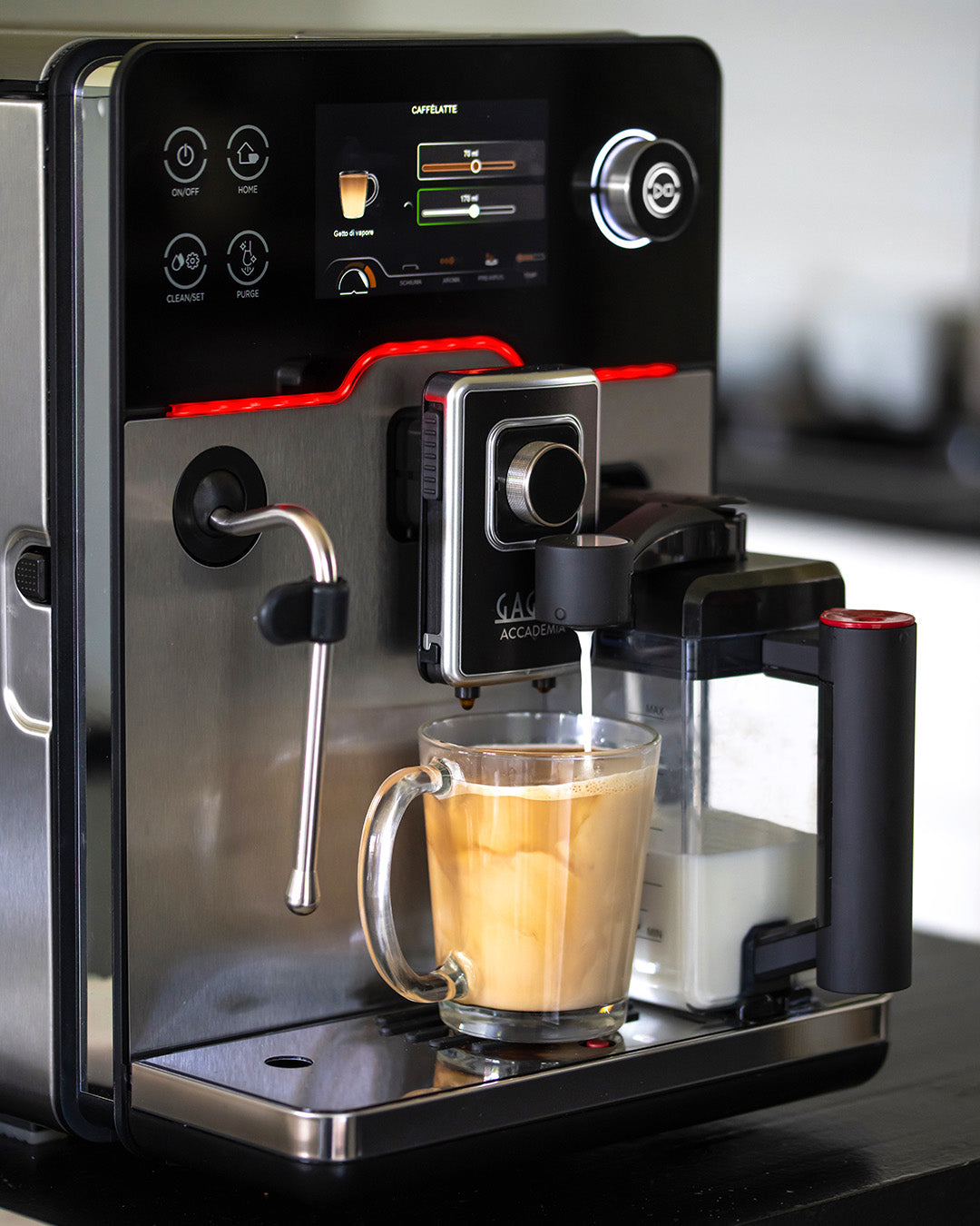 Gaggia Accademia Coffee Machine latte
