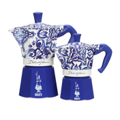 Moka Bialetti Dolce&Gabbana Mediterranean Blue Gift Set 6 Cup