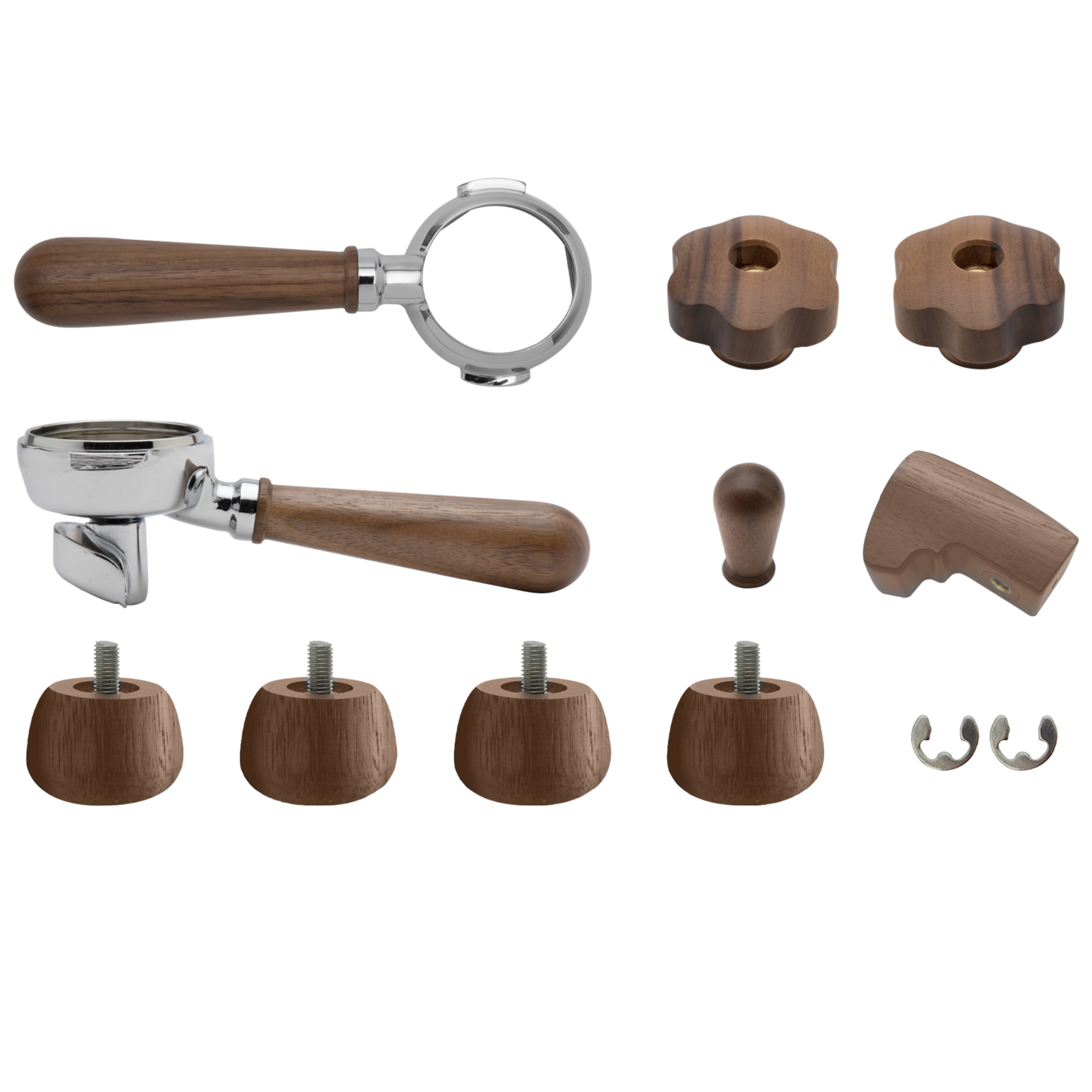 Lelit Bianca Walnut Upgrade Kit with Portafilter