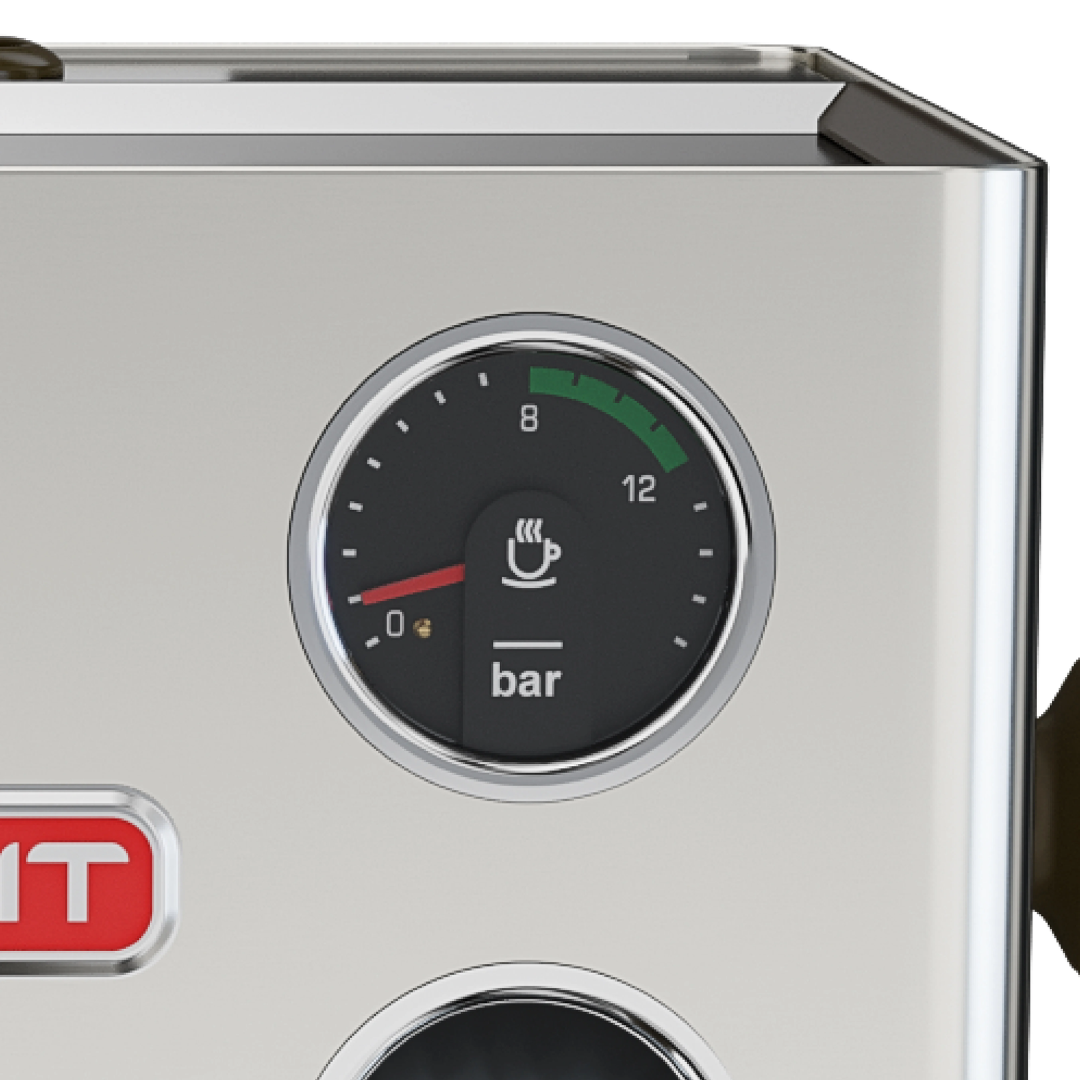 Lelit Victoria Coffee Machine close up gauge
