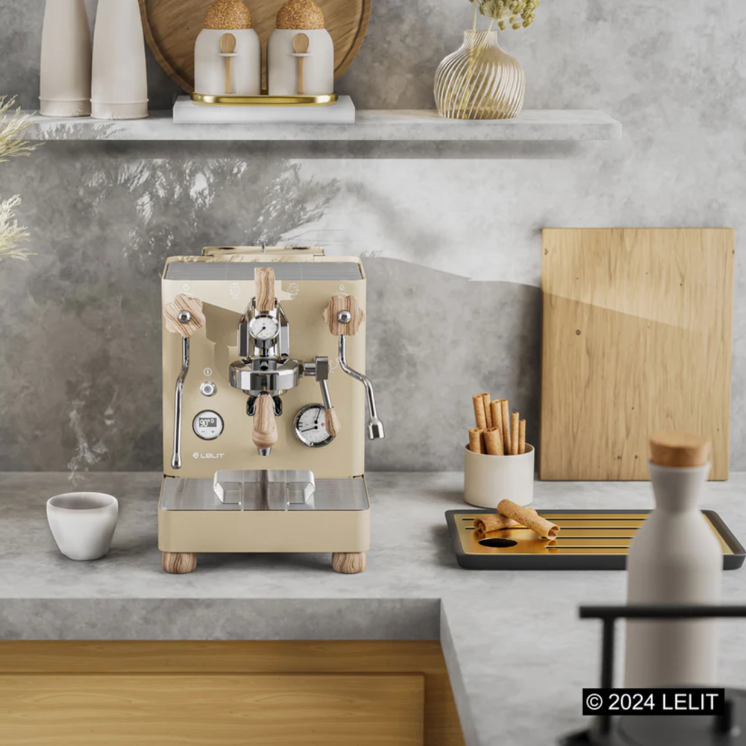 Lelit Bianca V3 PL162T Limited Edition Gold Sand Coffee Machine