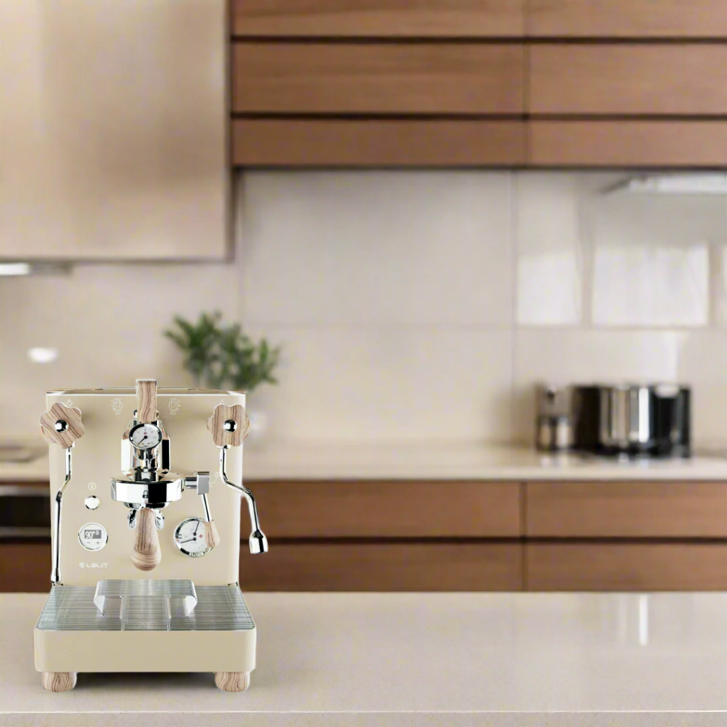 Lelit bianca home coffee machine gold sand limited version