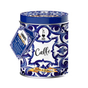 Bialetti Dolce & Gabbana Blue Gift Tin & Perfetto Moka Autentico Coffee 200g