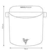 Barista Progear Silver Home Knock Bin